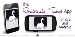 The Gratitude Tarot is available as an app for iOS and Android. You can have your Hands on Gratitude wherever you are.