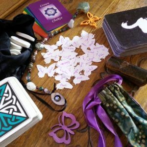 The butterflies and spiritual agents gathered and ready to activate for the Shared Shaman's Choice Session October 4, 2013