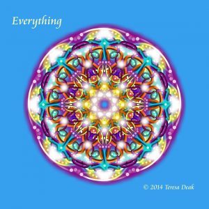 Soul Mandala with the essence of everything, because that's what is sacred. Everything.