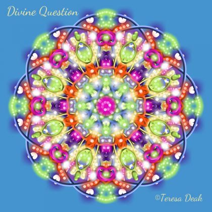 The essence of Divine Question as a sliding puzzle.