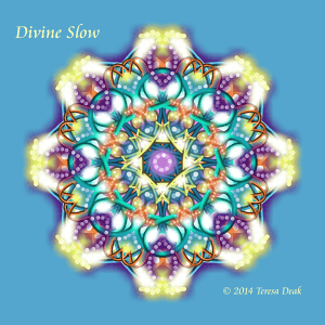 The essence of Divine slow as a sliding puzzle.