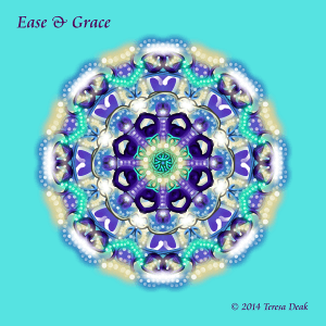 The essence of Ease & Grace as a sliding puzzle