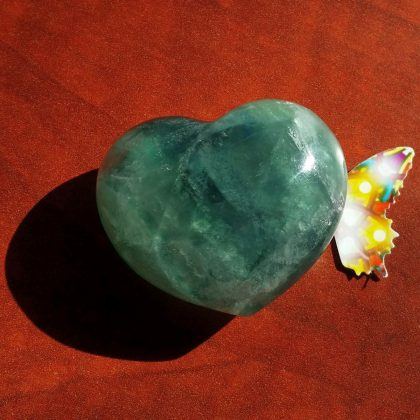My butterfly rocking with the Blue Fluorite while its essence helps me get this blog post written.