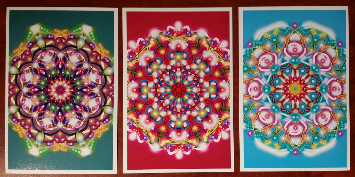 Three Essence Mandalas drawn for Wednesday Wisdom. How do they speak to you? Are you drawn to one in particular? How does it feel?