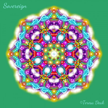 On the right, in green, is the Essence Mandala of Sovereign