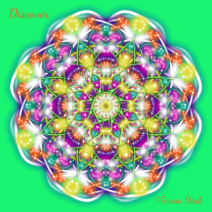 The Essence Mandala Discover. How does its energy feel to you? How will you let Discover work with you this week?