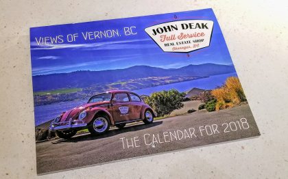 Annual calendar for John Deak