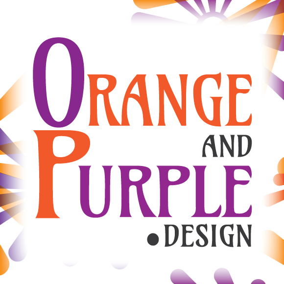 Orange and Purple Design brings you signage and designage by Teresa Deak